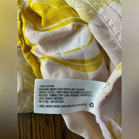 Wild Fable Leaf Print Sleeveless Tiered
Dress - Picture 3 of 11